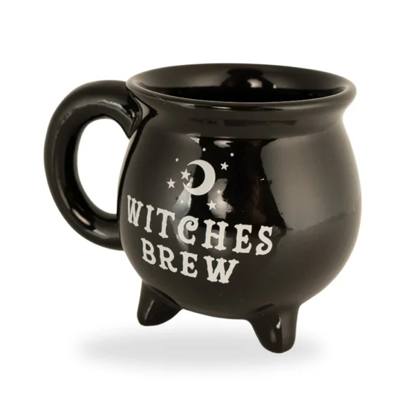 Witches Brew Cauldron Mug Halloween Witch Ceramic Coffee Tea Cup Gift
