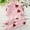 Pink, variant on Toddler Boys Christmas Pajamas Santa Pajamas Crewneck Soft Comfort Long Sleeve Top Pants Set Holiday Pajamas White Printed Cute Pjs for Girls 2-3 Years