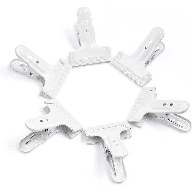 Pinzas de resorte KAGYOKU para fondos fotográficos, paquete de 6