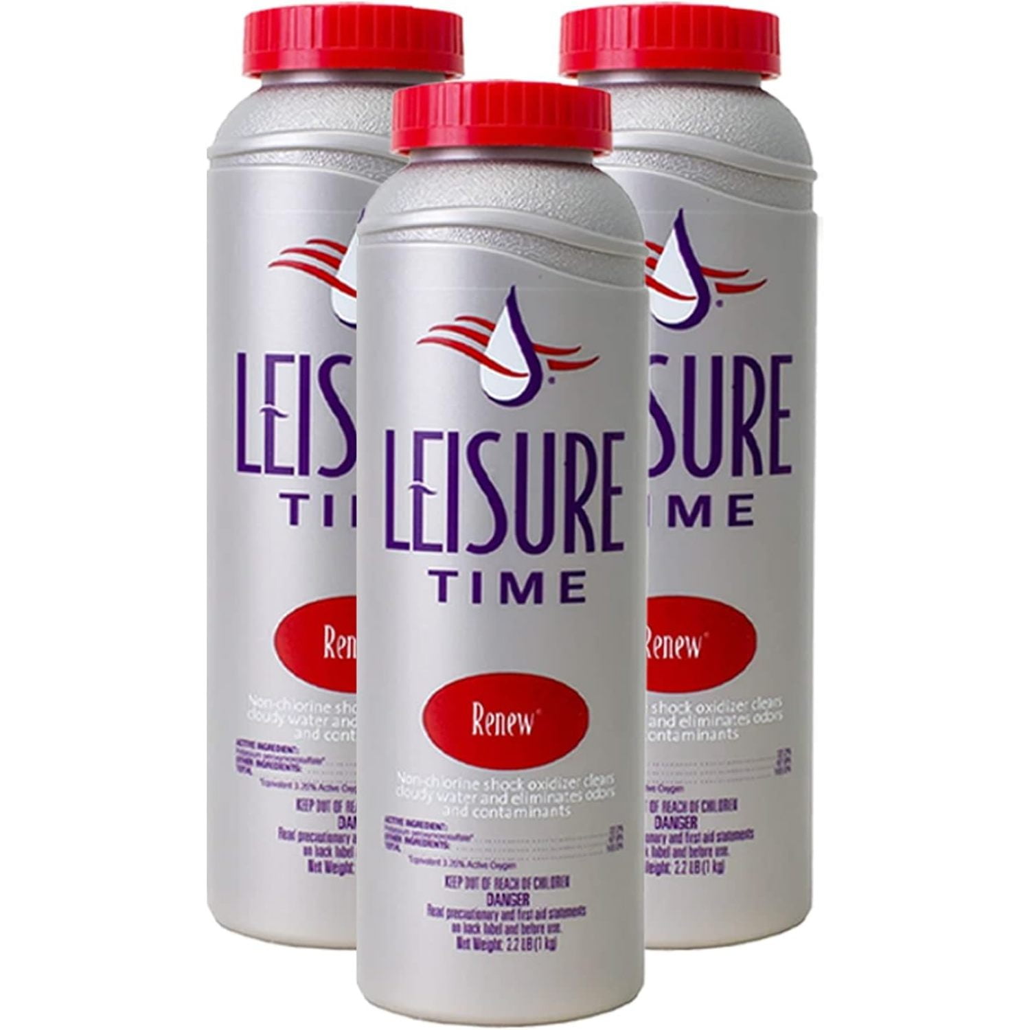 Leisure Time Renew Spa Hot Tub NonChlorine Shock Treatment 2.2 lbs