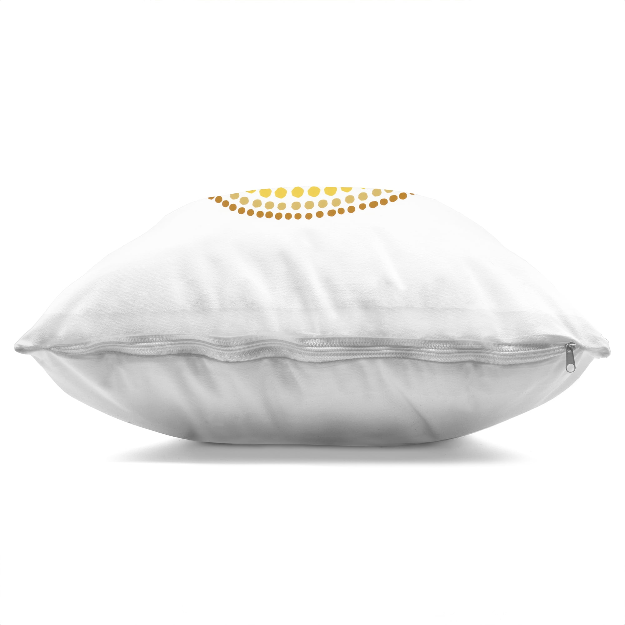 Stupell Industries Yellow Sun's Smile Decorative Printed Throw Pillow, design by Katherine Herrell Studio, 18 x 7 x 18