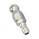 thumbnail image 5 of Cabezal de boquilla de alcantarillado para hidrolavadora, boquilla de alcantarillado de acero inoxidable, repuesto resistente, conector rápido de, 5 of 9