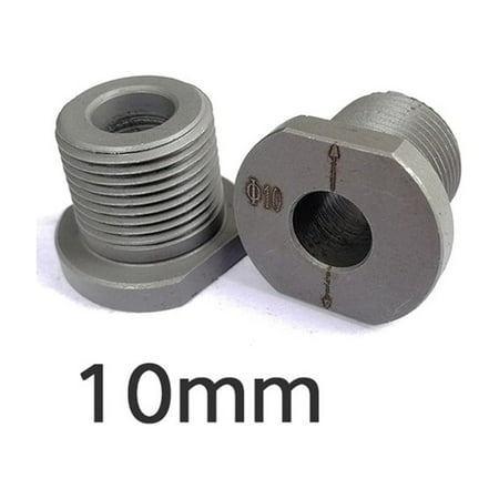

BUYISI 3 In 1 Hole Punch Accessory Metal Drill Sleeve 6-15mm Doweling Jig Drill Bushing 10mm