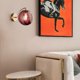 thumbnail image 4 of Lámpara de Pared de Bola Moderna, Accesorios de Lámpara , Decoración Del Hogar, Candelabro E14, Apliques de Pared para Dormitorio, Escalera, S Rojo Yinane Lámpara de pared junto a la cama, 4 of 8
