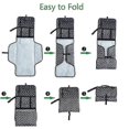 thumbnail image 5 of Portable Changing Pad, Foldable Waterproof Changing Pad With Head Pad And Pockets, For Home Travel Outdoor, 5 of 5