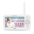 thumbnail image 4 of VTech VM5262 5” Digital Video Baby Monitor with Pan & Tilt Camera, Full Color and Automatic Night Vision, White, 4 of 9
