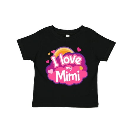 

Inktastic I Love My Mimi Grandma Gift Toddler Toddler Girl T-Shirt