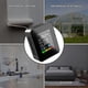 thumbnail image 4 of Scienceny Detector de prueba de aire 5 en 1 pantalla profesional portátil 3,7 V 2000 mAh termómetro de carga USB higrómetro de oficina Medidores de medidas dimensionales Negro, 4 of 6