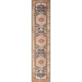thumbnail image 5 of Unique Loom Outdoor Traditional Collection Area Rug - Timeless (2' 7" x 12' Runner Navy Blue and Light Pink/Gold), 5 of 9