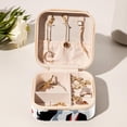 thumbnail image 6 of Valentine's Day Jewelry Display and Organizer: Portable Square Travel Case for Rings, Earrings, Necklaces, Bracelets - Suitable for Girls and Women, 6 of 6
