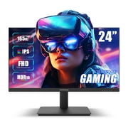 Viewedge 24 inch Gaming Monitor with HDR 10, FHD (1080p), 165Hz, IPS Panel, 1ms, 105% sRGB 83% NTSC, Bluelight Filter,2HDMI &1DP Port, 75x75 mm VESA, and Ultra-Thin Bezel Designed