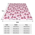 thumbnail image 3 of Bingfone Bike with Donut Wheels Print Flannel Fleece Blanket Throw Blanket for Bed,Sofa,Couch,Travel,Camping(40"x30" ), 3 of 8