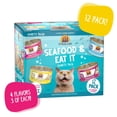 thumbnail image 1 of Can Feline - Fruits de Mer et Mangez-le! VP 12pk - Lamelles - Nourriture Humide pour Chat, 1 of 1