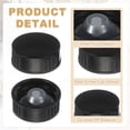 thumbnail image 3 of Uxcell 16 Pcs Cubierta de Resina Fenólica, Tapas de Tornillo de Sellado de Polímero de 28 mm, Tapas de Repuesto de Plástico para Botellas de Químicos, Alimentos y Cosméticos, Negros, 3 of 7