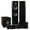 Natural Walnut, variant on Fluance Elite High Definition Surround Sound Home Theater 5.1 Channel Speaker System including 3-Way Floorstanding Towers, Center Channel, Rear Surround Speakers and DB10 Subwoofer - White (SX51WHR)