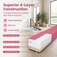 thumbnail image 6 of ELLEGNT Folding Gymnastic Beam with Handles – 7FT Portable Floor Balance Beam for Gymnasts, 6 of 7