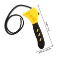 thumbnail image 2 of IDEANATEGRATE Manual De Y Con Agarre De Goma Amarillo Para Uso En Cocina Y Exterior, 2 of 8