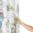 thumbnail image 4 of Cute Winnie The Pooh Shower Curtain 72x72 In With Snap Liner Waterproof Polyester Shower Curtain Bathroom, 4 of 9