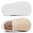 thumbnail image 4 of Toddler Shoes Baby Walking Sock Shoes Non-Slip Breathable Boys & Girls Sneakers Infant Tennis Shoes Khaki 9-12Months, 4 of 10