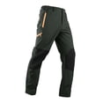 thumbnail image 5 of YABCSAZ Mens Softshell Hiking Pants Windproof Water Resistant Stretch Knee Reinforced Multi Pocket Cargo Pants Outdoor Work Pants Athletic Climbing Trousers for Men, 5 of 7