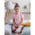 thumbnail image 2 of Cute Panda In Floral Wreath T-Shirt Toddler -Image by Shutterstock,  5 Toddler, 2 of 4