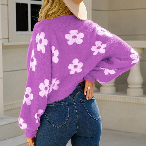 Purple sweater hotsell coat