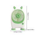 thumbnail image 3 of Portable USB Desk Fan With Flexible Gooseneck And Quiet For Home Computer, 3 of 5