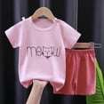 thumbnail image 3 of Odeerbi 0-6 Años Niño Niña Conjunto de Verano Estampado Camiseta Manga Corta de Algodón Shorts Conjunto de Dos Piezas, 3 of 3