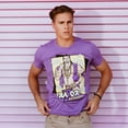 thumbnail image 3 of Men's Heathered Purple Razor Ramon Legends Illustrated T-Shirt, 3 of 3