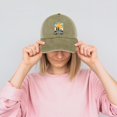 thumbnail image 6 of Walk for Peace Khaki Hat Adjustable Funny Fashion Unisex Baseball Cap for Men Women, 6 of 7