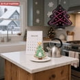 thumbnail image 6 of Stylish Metal Hanging Christmas Tree Wind Spinner - Festive Red Design with 3D Effect for Garden & Yard Decor, 6 of 7