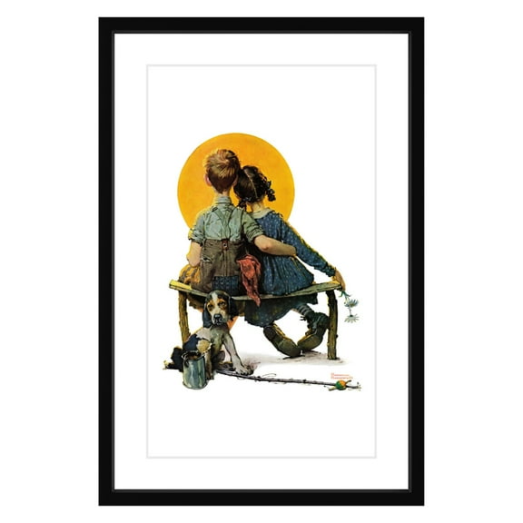 Marmont Hill Sunset by Norman Rockwell Framed Wall Art