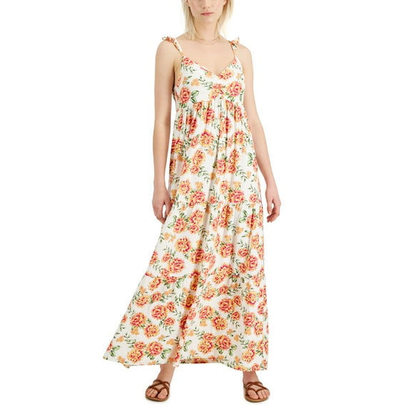 Jamie Layla Petite Printed Sleeveless Maxi Dress Egret PXL