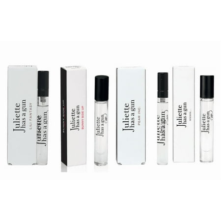 Juliette Lili Fantasy, Mmmm, Sunny Side Up and Pear Inc EDP 5ml 4 Pack Kit