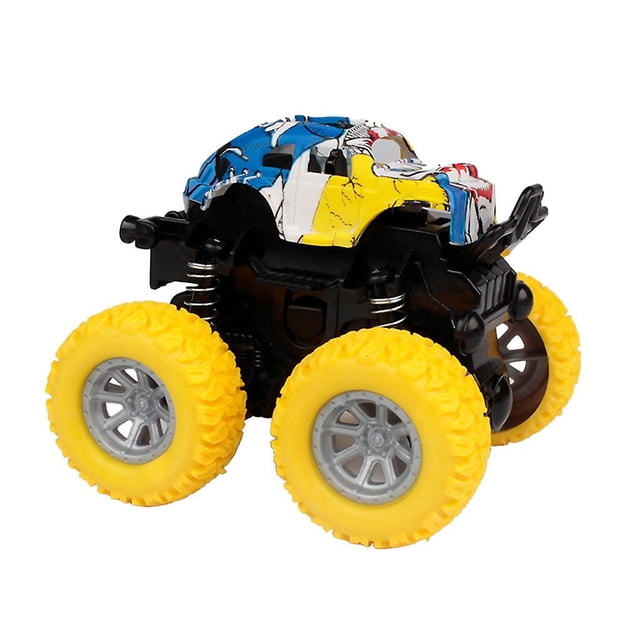 Coche de juguete HUOGUO Inertia Power Friction que gira 360° para niños mayores de 3 años