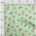 thumbnail image 1 of oneOone Viscose Chiffon Fabric Pomegranate Fruit Decor Fabric Printed BTY 42 Inch Wide, 1 of 1