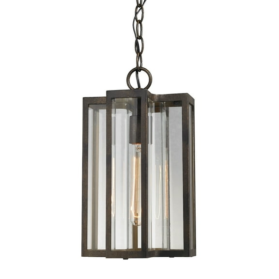 Elk Home 8-Inch Wide Bianca Hanging, Transitional, Hazelnut Bronze