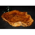 thumbnail image 2 of Rustic Platter/Tray 16"X12"X1.5" - Wooden Teak Root | #lpu203, 2 of 2