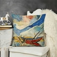 thumbnail image 2 of YINGXI Wassily Kandinsky with Two Poplars The Waterfall Decorative Cushion Covers for Sofa Couch 24x24in, 2 of 5