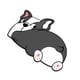 thumbnail image 4 of Alfombril de baño de dibujos animados lindo Antideslizante animal de secado rápido Cojines suaves Alfombra de baño para entrada del baño perro gris Sunnimix Cojín de suelo, 4 of 7