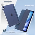 thumbnail image 4 of Funda para iPad Air de 11 pulgadas TimoVo, azul marino oscuro translúcido, 4 of 9