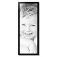 thumbnail image 2 of ArtToFrames 13" x 36" Satin Black Picture Frame, 13x36 inch Black Wood Poster Frame (WOM-1451), 2 of 8
