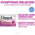 Cepacol Maximum Strength Throat and Cough Drop Lozenges, Mixed Berry