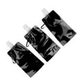 thumbnail image 2 of Foldable Water Bag, Leakproof Environmentally Friendly PE  Collapsible Water Bottle 700ml  For Outdoor Black, 2 of 8