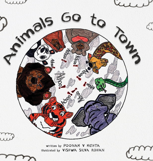 Animals Go To Town (Hardcover) 