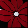 thumbnail image 3 of Luxe Weavers Modern Floral Red 8x10 Area Rug for Living Rooms, 3 of 7