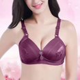 thumbnail image 2 of Everyday Bras for Women Small Bra Womens Bras Pack Women Bras Wireless Women Bras Wireless Padded Women Bras Pack Women Bra Set And Underwear Thong Small Sports Bra Sports Bras for Women Purple 40/90, 2 of 9