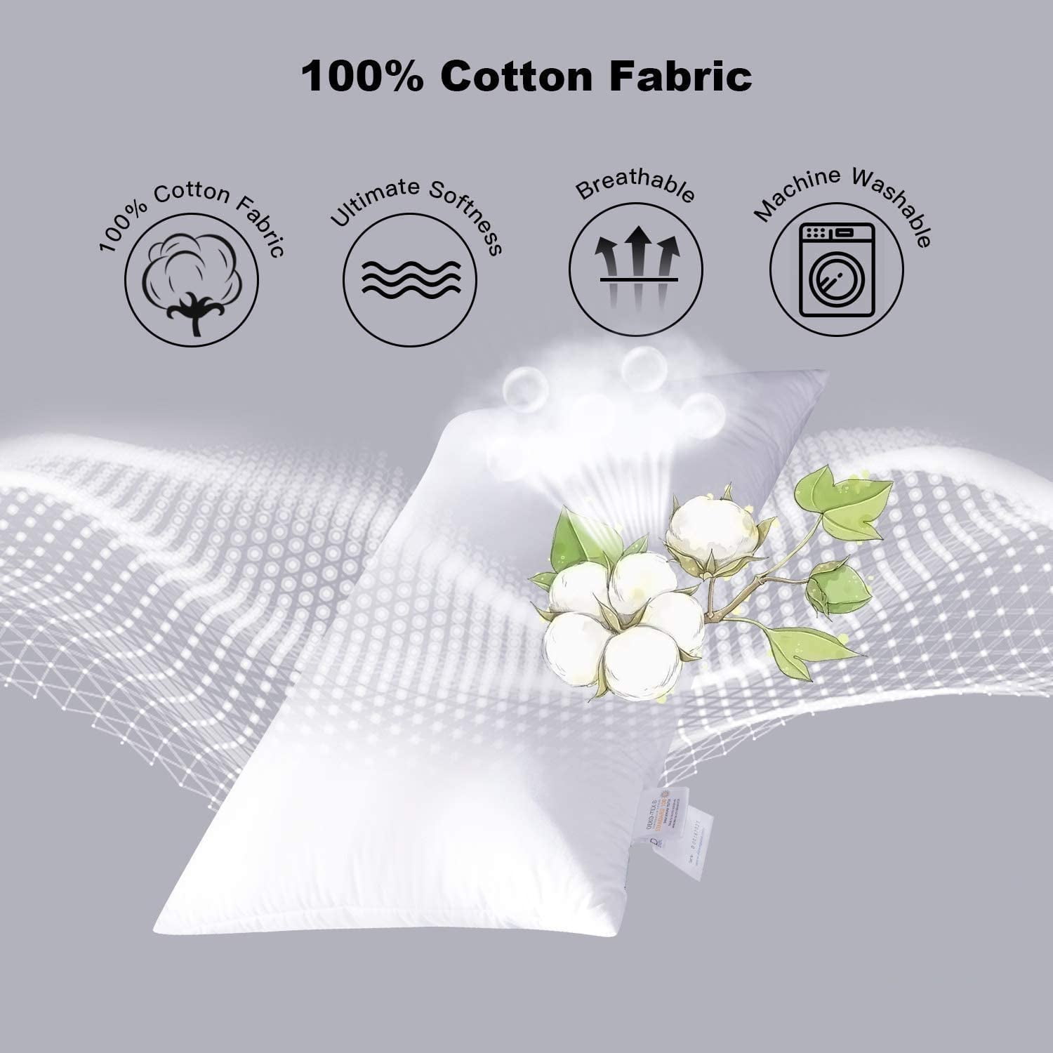 Cotton Metrics Bed Skirt Full Size 100% Organic Cotton 800 Thread Count Premium Tailored Fit 1pc Bedskirt Full size 18" Drop Length White Solid