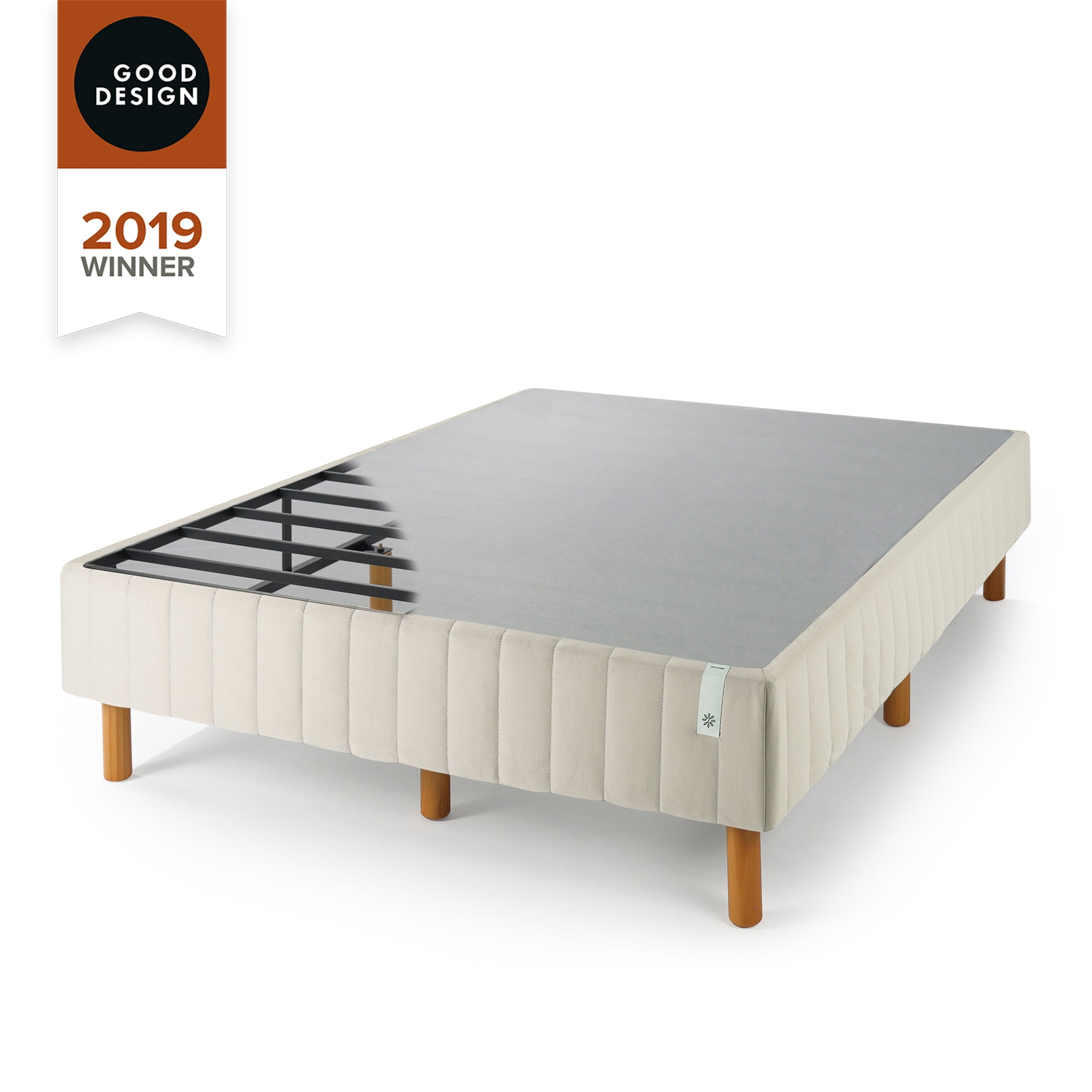Zinus Good Design Winner Justina 16" Metal Mattress Foundation Box Spring, Twin XL