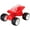 Red, variant on Hape: Dune Buggy - Blue - 4 Wheeled Toy Vehicle, Sand & Beach Toy, Tilting Body, Easy Grip, Push & Pull, Indoor & Outdoor, Kids, Toddlers, Baby Age 1+